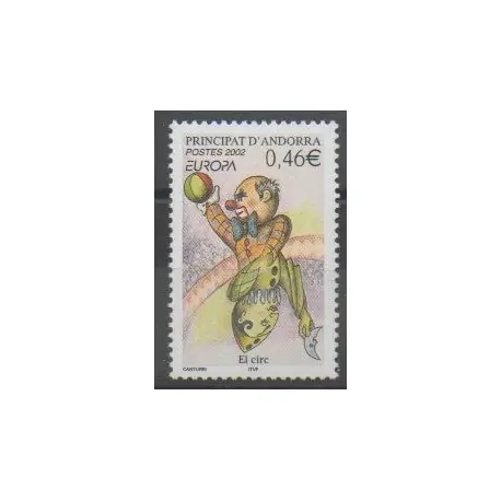 Andorre - 2002 - No 569 - Cirque - Europa Fait Main