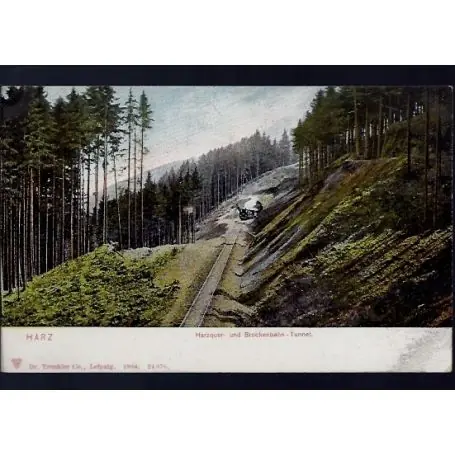 Solde Allemagne - Harz - Harzquer und Brockenbahn-Tunnel