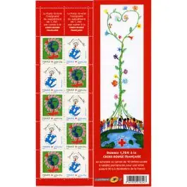 Expédition Rapide Timbre de collection France - Carnet Croix Rouge 2055 (2006)