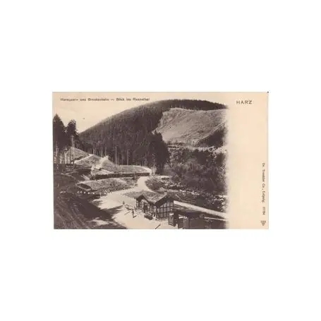 En Vogue Allemagne - Harzquer und Brockenbahn - Blick ins Rennethal Harz