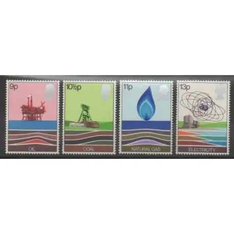 Prix Promo Grande-Bretagne - 1978 - No 855/858 - Sciences et Techniques