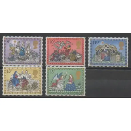 Produit De Marque Grande-Bretagne - 1979 - No 917/921 - Noël