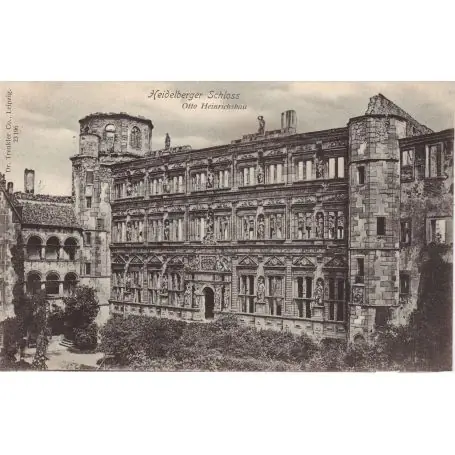 Expédition Rapide Allemagne - Heidelberger Schloss - Otto Heinrichsbau