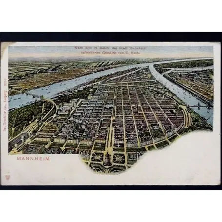Allemagne - Mannheim - Nach dem im Besitz der Stadt Mannheim befindlichen Gema¤lde von C. Grote Commande En Gros