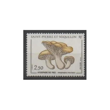 Meilleur Prix Saint-Pierre et Miquelon - 1987 - No 475 - Champignons