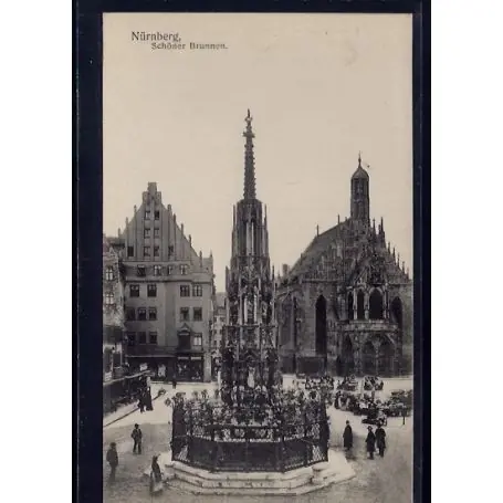 Allemagne - Nurnberg - Schoner Brunnen Haute Qualité