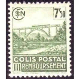 Timbre de collection France - Colis Postaux 190B Nouvel Arrivage