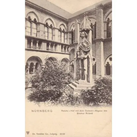 Achetez Aujourd’hui Allemagne - Nurnberg Reichs Hof mit dem Cement Abguss des Bremer Roland