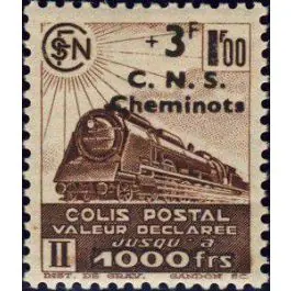 Timbre de collection France - Colis Postaux 194 Usine Directe