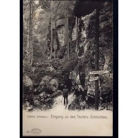 Bon Plan Allemagne - Sa¤chs. Schweiz - Eingang zu den Teufels-Schluchten