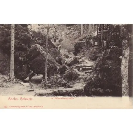 Top Vente Allemagne - Sa¤chs. Schweiz - Im Uttewaldergrunde