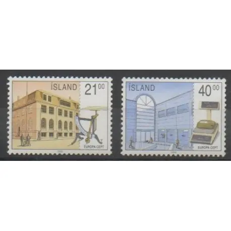 Garantie Incluse Islande - 1990 - No 679/680 - Europa