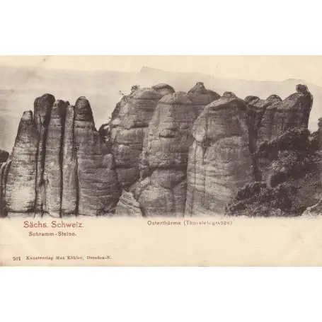 Authentique Allemagne - Sachs Schweiz Osterthurme (Thorsteingruppe)