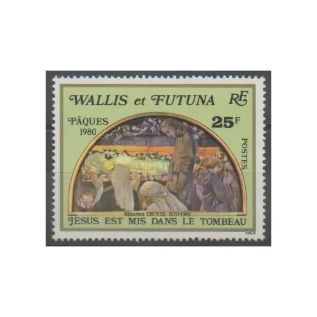 Jusqu’à Épuisement Des Stocks Wallis et Futuna - 1980 - No 258 - Pâques