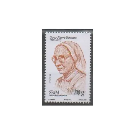 Nouvelle Collection Saint-Pierre et Miquelon - 2016 - No 1170 - Religion