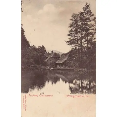 Allemagne - Wernigerode a.Harz Forsthaus Christianental Petit Prix