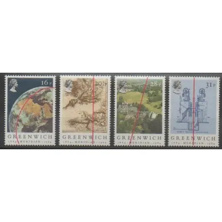 Grande-Bretagne - 1984 - No 1131/1134 - Sciences et Techniques Prix Choc