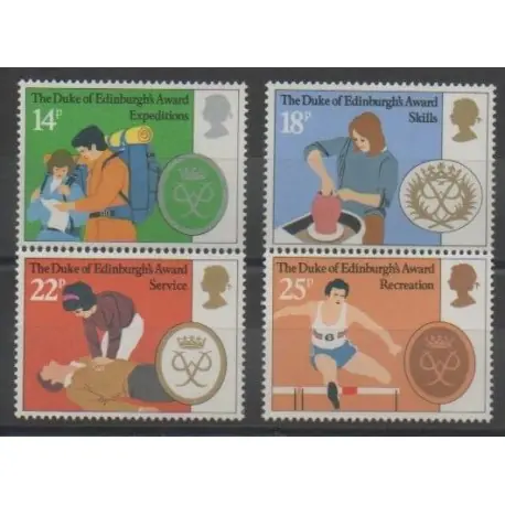 Nouvel Arrivage Grande-Bretagne - 1981 - No 1003/1006 - Royauté - Principauté