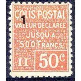 Timbre de collection France - Colis Postaux 057 Original