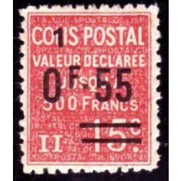 Timbre de collection France - Colis Postaux 058 Satisfait Ou Remboursé