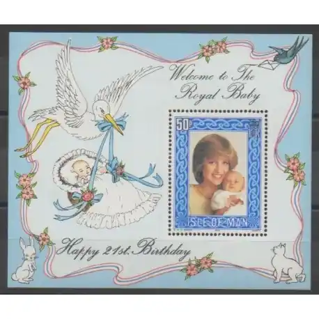 Gros Lot Man (Ile de) - 1982 - No BF6 - Royauté - Principauté