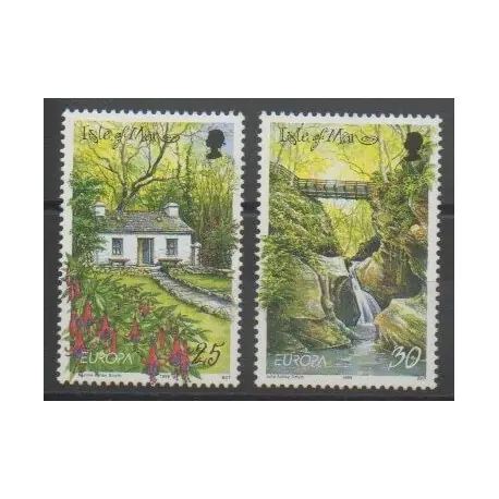 Man (Ile de) - 1999 - No 836/837 - Sites - Europa Top Vente
