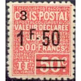 Timbre de collection France - Colis Postaux 062 Nouveauté