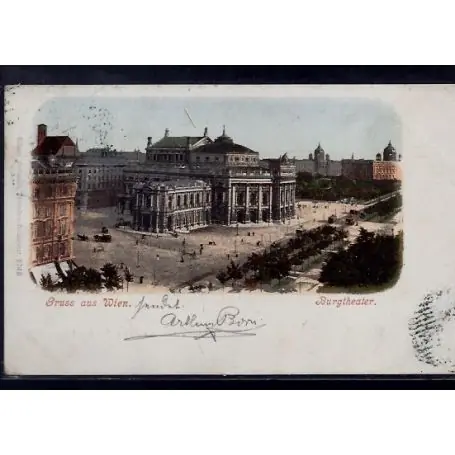 Autriche - Gruss aus Wien - Burgtheater Promotion Saisonnière