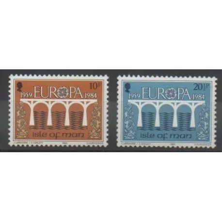 Man (Ile de) - 1984 - No 251/252 - Europa Quantité Limitée