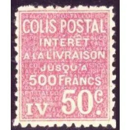 Timbre de collection France - Colis Postaux 072 Nouveauté