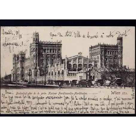 Remise Autriche - Wien - Bahnhof der k. k. priv. Kaiser Ferdinands-Nordbahn