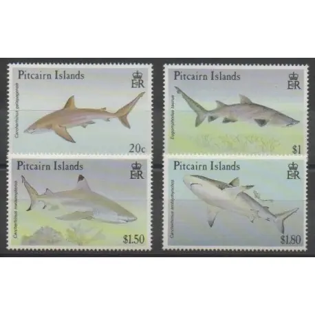 Pitcairn - 1992 - No 385/388 - Animaux marins Commande En Gros