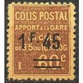 Timbre de collection France - Colis Postaux 088 Meilleure Qualité