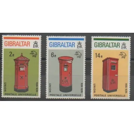 Gibraltar - 1974 - No 305/307 - Poste Must-Have