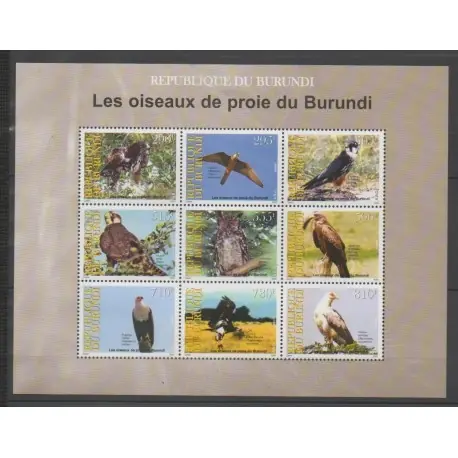 Burundi - 2009 - No BF141 - Oiseaux Prix Cassé