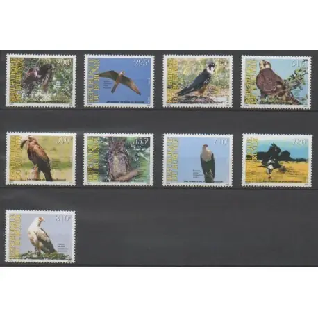 Nouveauté Burundi - 2009 - No 1120/1128 - Oiseaux