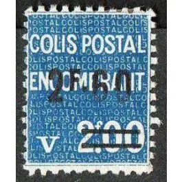 Timbre de collection France - Colis Postaux 126 Prix Cassé