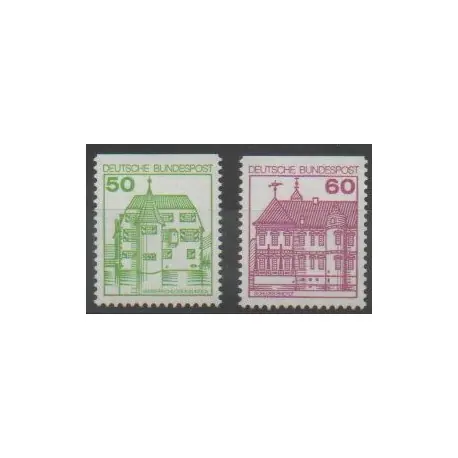 Allemagne occidentale (RFA) - 1980 - No 877b/878b Commander Maintenant