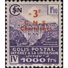Timbre de collection France - Colis Postaux 198 Prix Choc