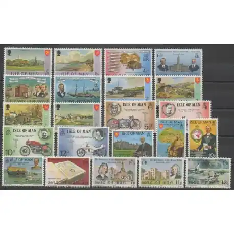 Man (Ile de) - Année complète - 1975 - No 41/62 Exclusif