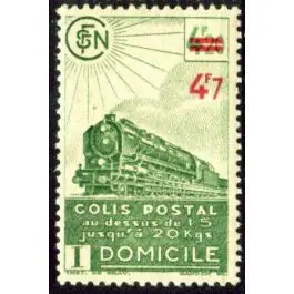 Timbre de collection France - Colis Postaux 206 Garantie Incluse