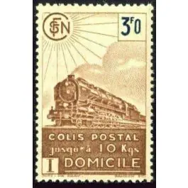 Timbre de collection France - Colis Postaux 208 Satisfait Ou Remboursé