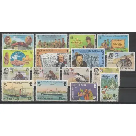 Man (Ile de) - Année complète - 1982 - No 198/214 - BF6 Achetez Aujourd’hui