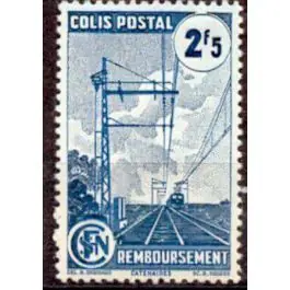 Timbre de collection France - Colis Postaux 218A Quantité Limitée