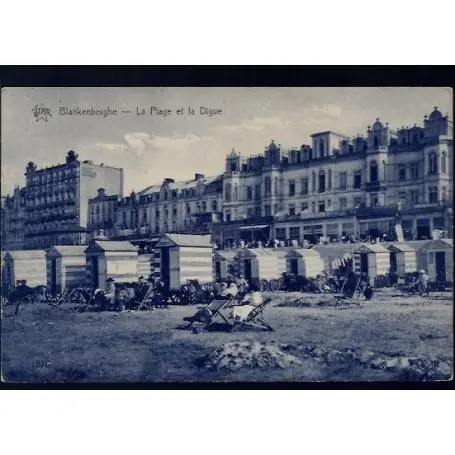Nouvel Arrivage Belgique - Blankenberghe - La plage et la digue - Cabines