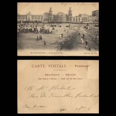 Super Prix Belgique - Blankenberghe - Le casino et la plage - animee