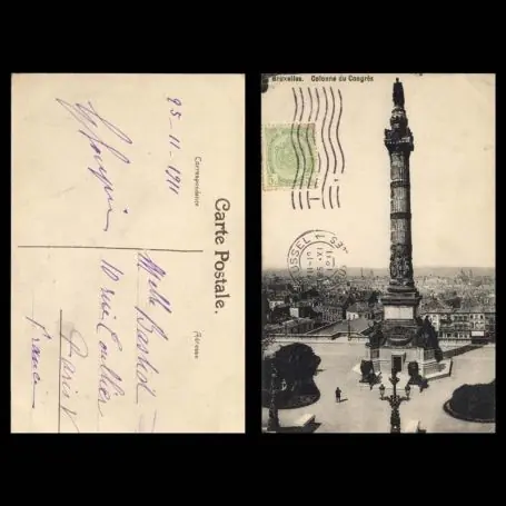 Populaire Belgique - Bruxelles - Colonne du congres