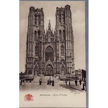 Belgique - Bruxelles - Eglise Ste Gudule Meilleur Prix