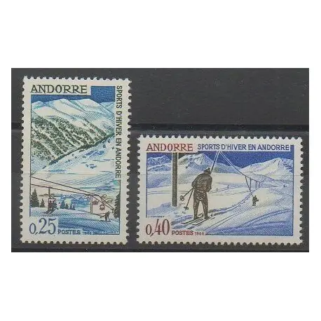 Andorre - 1966 - No 175/176 - Sports divers Offre Limitée