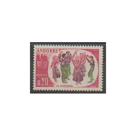 Premium Andorre - 1963 - No 166 - Costumes